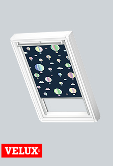 Childrens Roller (Blackout), 4666 Hot Air Balloons - VELUX Loft Blind